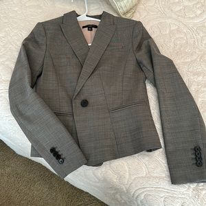 Gray classic blazer